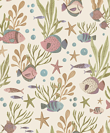 Флизелиновые обои Grandeco Little Dreamers LD 3318