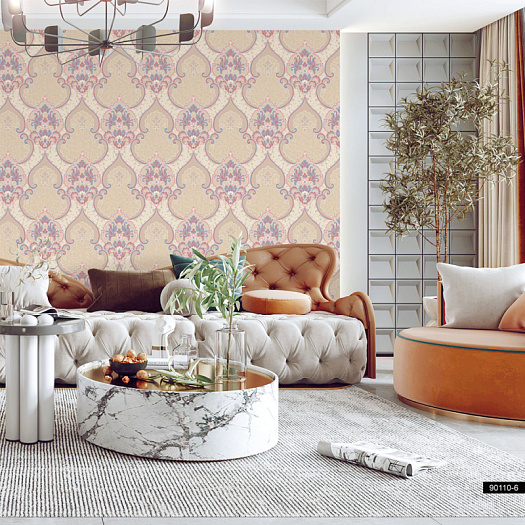 Обои в интерьере артикул 90110-6, King, Roberto Borzagi Обои в интерьере артикул 90110-6, King, Roberto Borzagi