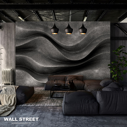 Фотообои в интерьере артикул 3D Force 21, 3Д СИЛА / 3D FORCE, Wall street
