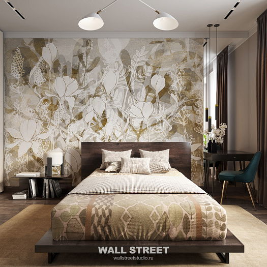 Фотообои в интерьере артикул 22245, ФЛО / FLO, Wall street Фотообои в интерьере артикул 22245, ФЛО / FLO, Wall street